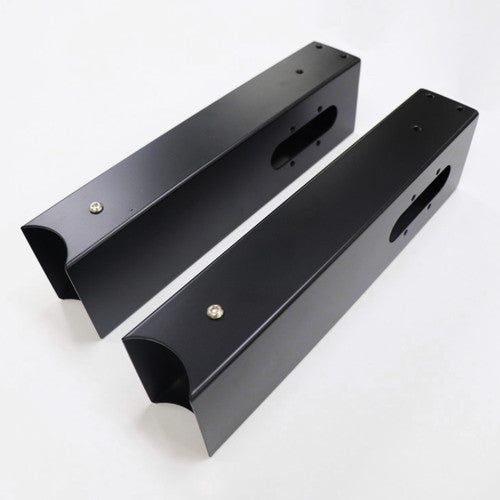 Rapidline Cable Tray and Screen Mounting Arm Set of 2 Only Black for Halo Plus Single Sided Workstation