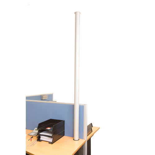 Rapidline Rigid Power Pole 2100mm Height Only Silver