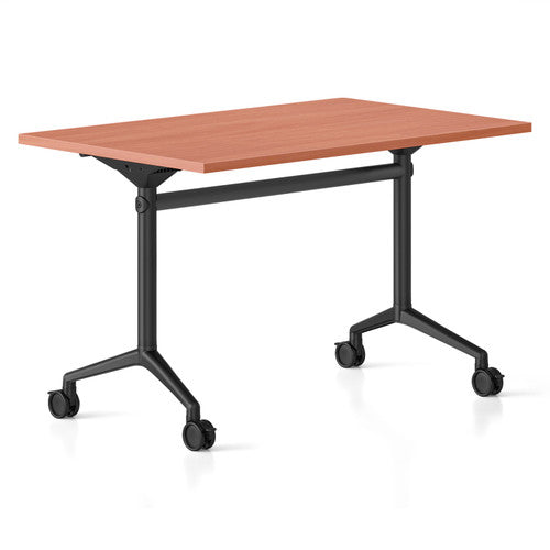 Rapidline Typhoon Flip Top Table 1800 x 750mm Cherry / Black