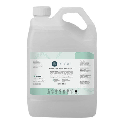 Regal Car Wash and Wax 5 Litre