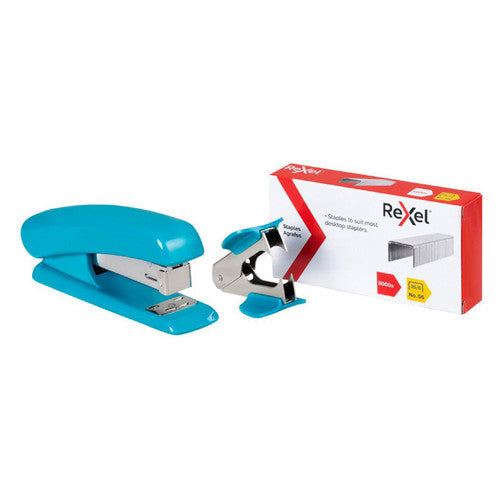Rexel Stapler Set Blue Value Pack