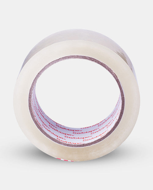 Sellotape Packaging Tape 757 Water Based 48mm x 75m Clear Carton of 48