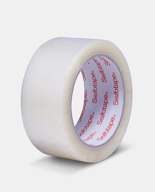 Sellotape Packaging Tape 757 Water Based 48mm x 75m Clear Carton of 48