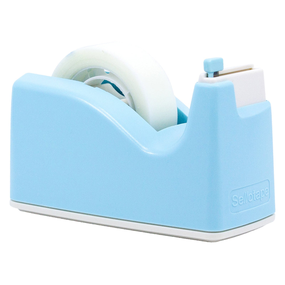 Sellotape Safety Tape Dispenser Mini Blue with Invisible Tape