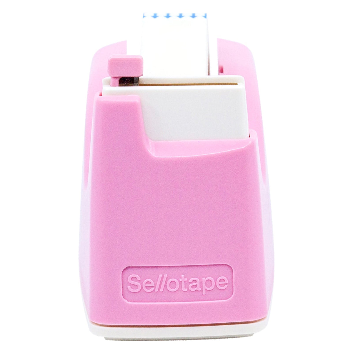 Sellotape Safety Tape Dispenser Mini Pink with Invisible Tape
