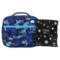 Spencil Robo Shark Big Cooler Lunch Bag with Chill Pack