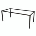 Rapidline Steel Frame Only Black for Table Top 1500 x 750mm