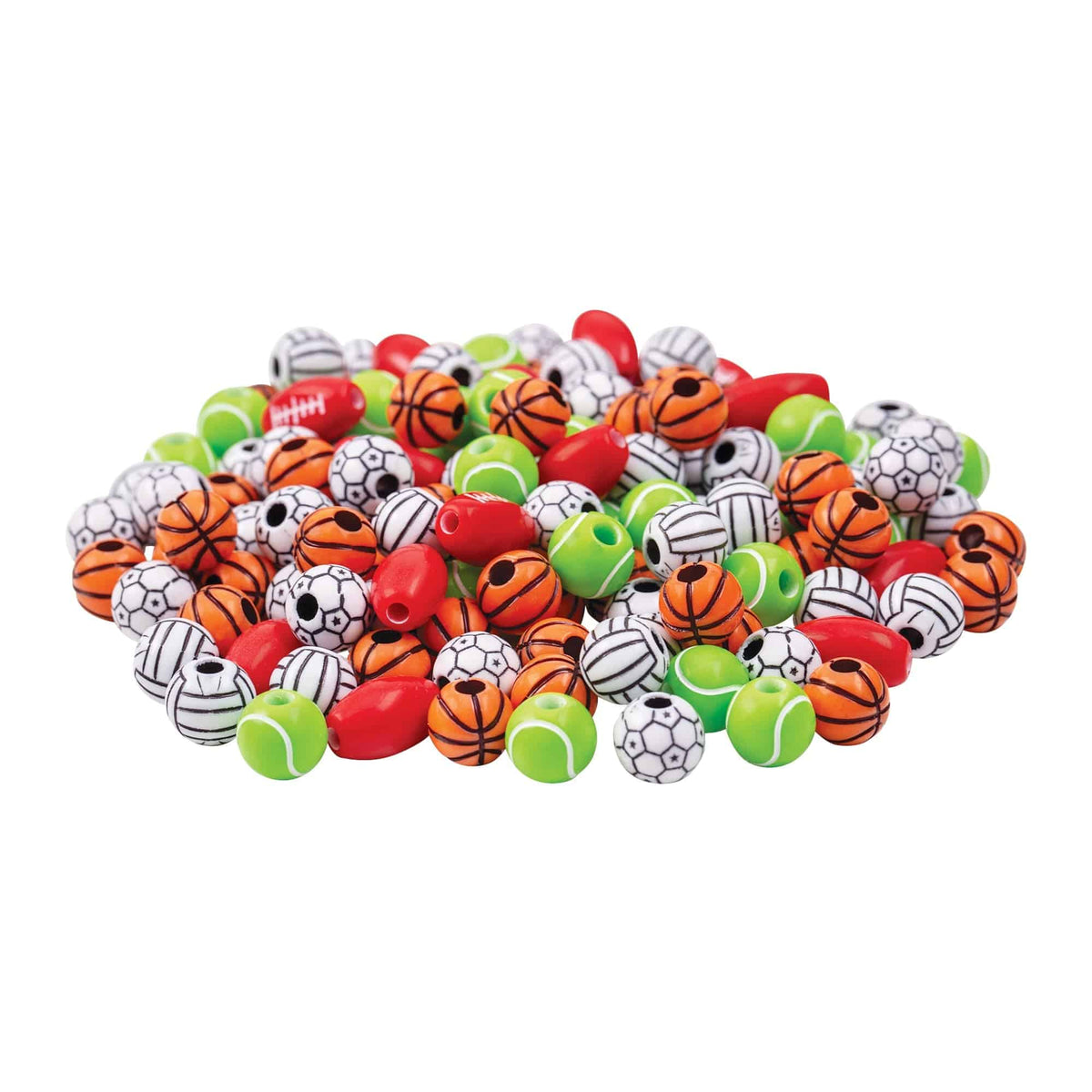 Zart Sports Beads Assorted 150g