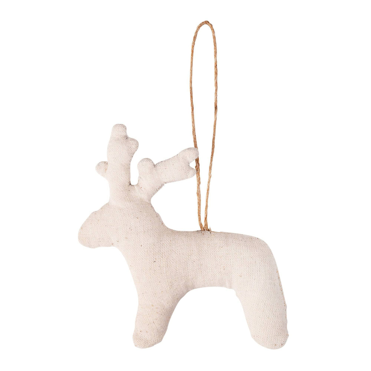 Zart Calico Reindeers Pack of 5 Pre Sewn and Filled 10cm Blank Shapes