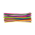 Basics Chenille Stems Coloured 30cm Pack of 150 Twelve Colours in a Tub