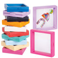 Zart Flexi Film Frames Pack of 10 Transparent Film Display for 3D Work