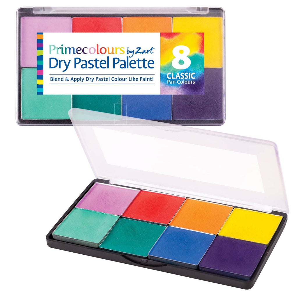 Zart Pastel Palettes Basics 8 Pan Colours in One Case