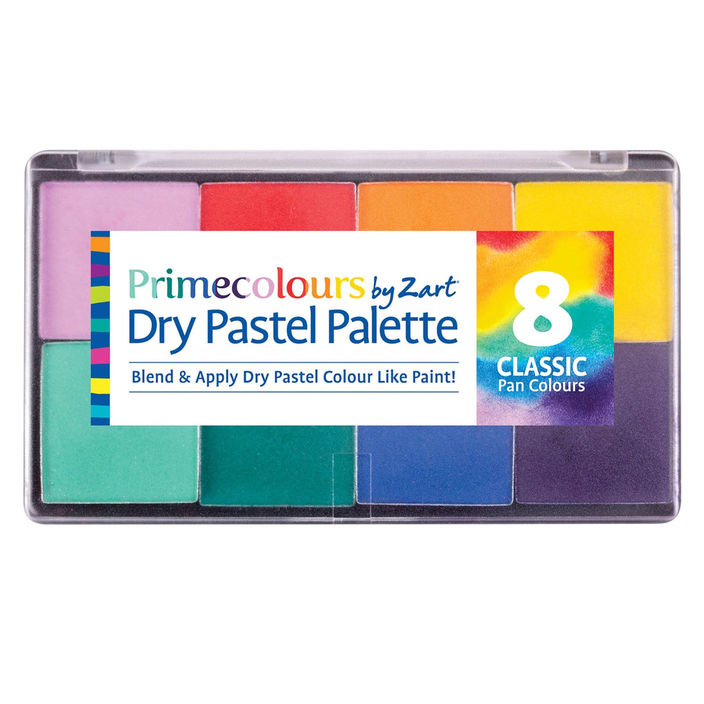 Zart Pastel Palettes Basics 8 Pan Colours in One Case