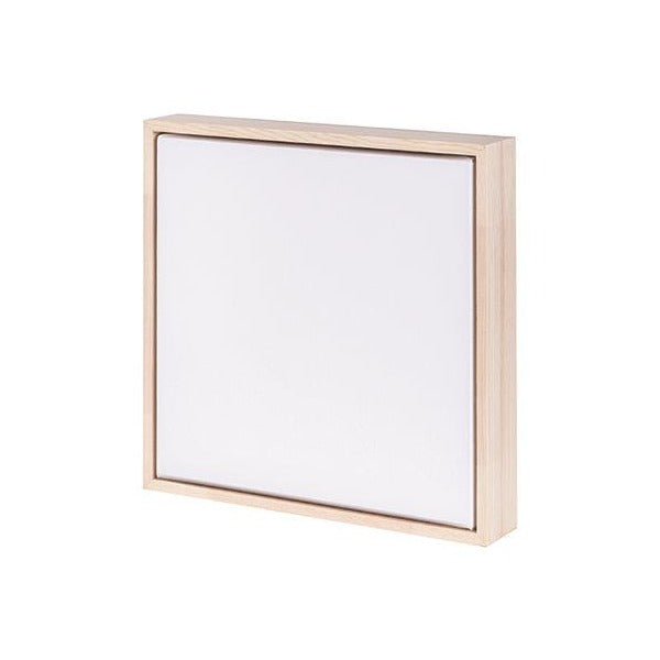 Zart Floating Wooden Box Canvas 30.5 x 30.5cm