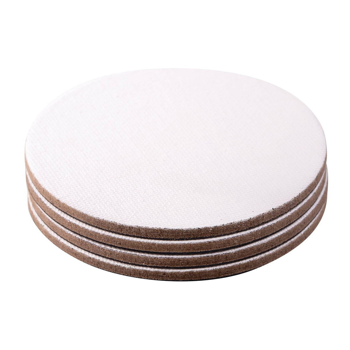 Zart Magnetic Canvas Board Round 7.5cm Pack of 4