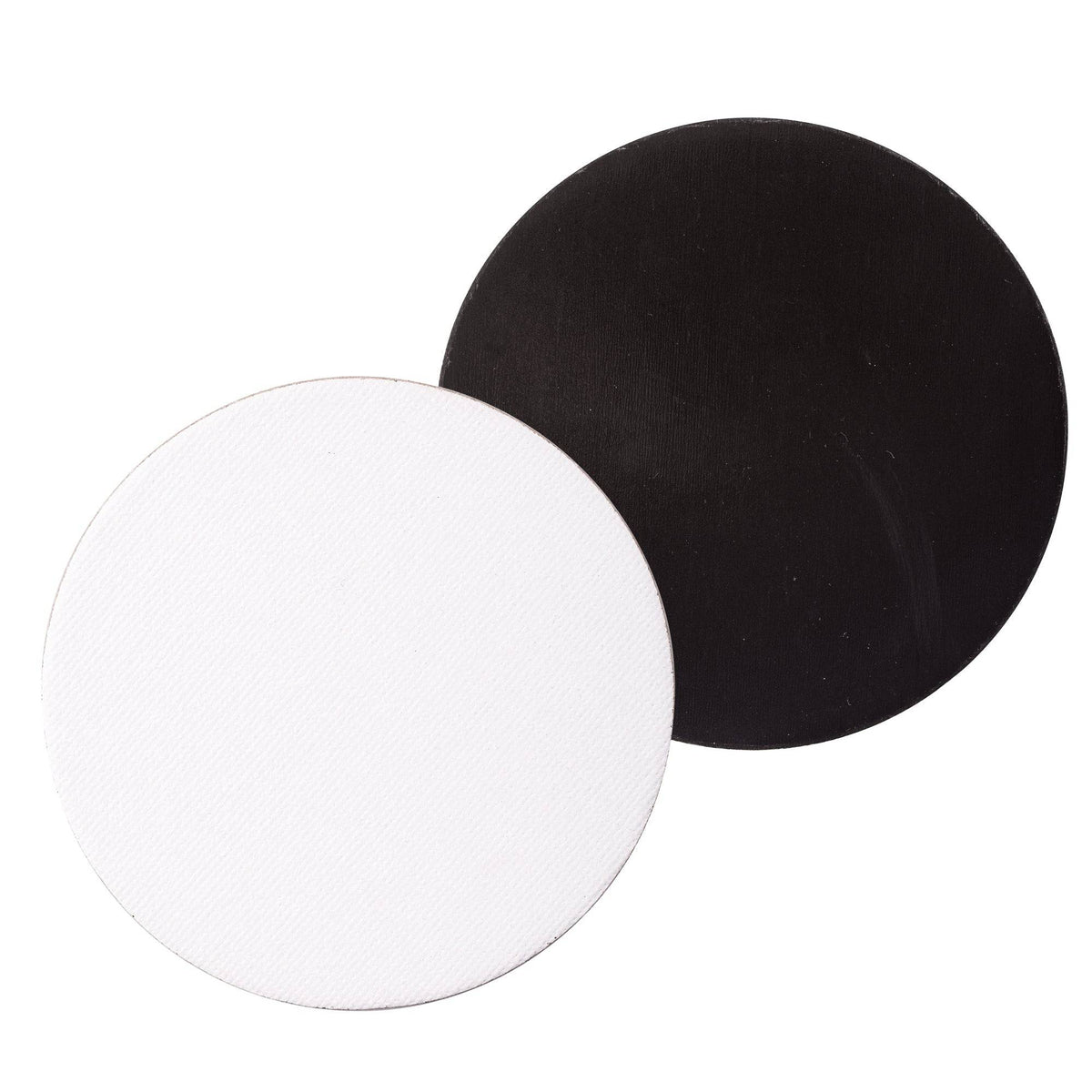 Zart Magnetic Canvas Board Round 7.5cm Pack of 4