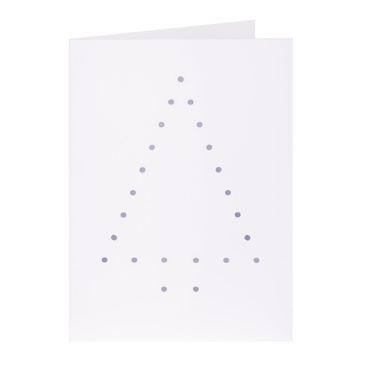 Stitch Cards Tree and Star Pack of 30 Pre Drilled Cards for Sewing