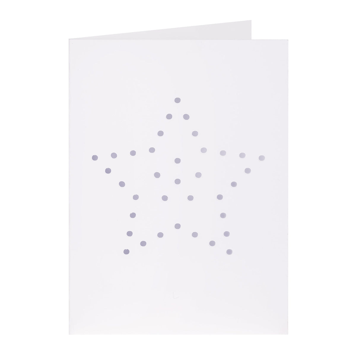Stitch Cards Tree and Star Pack of 30 Pre Drilled Cards for Sewing