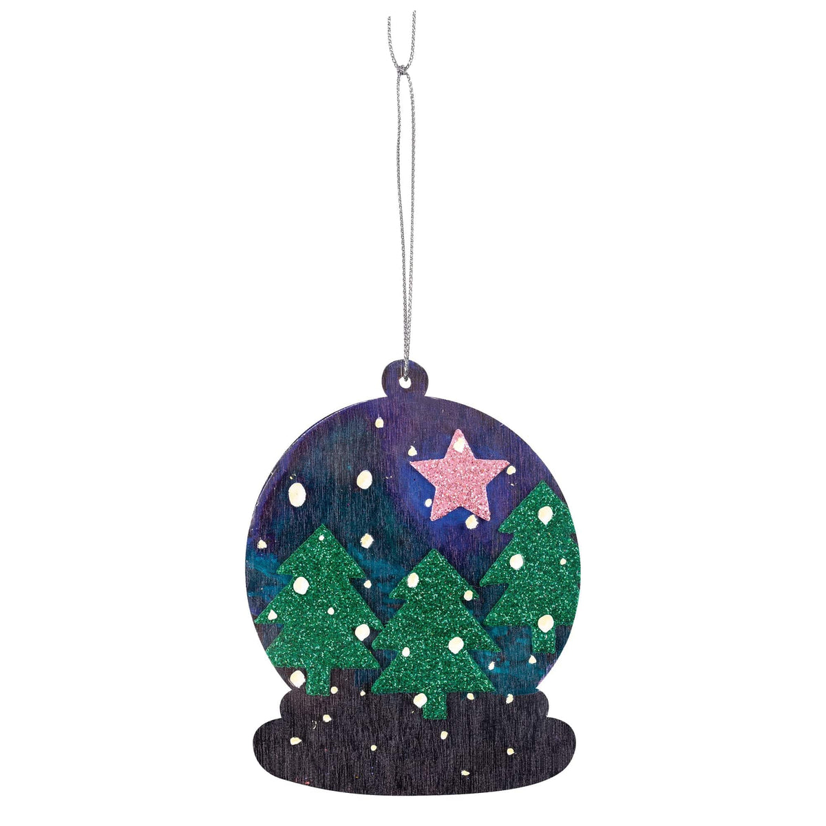 Zart Wooden Snow Globe Kit Pack of 20