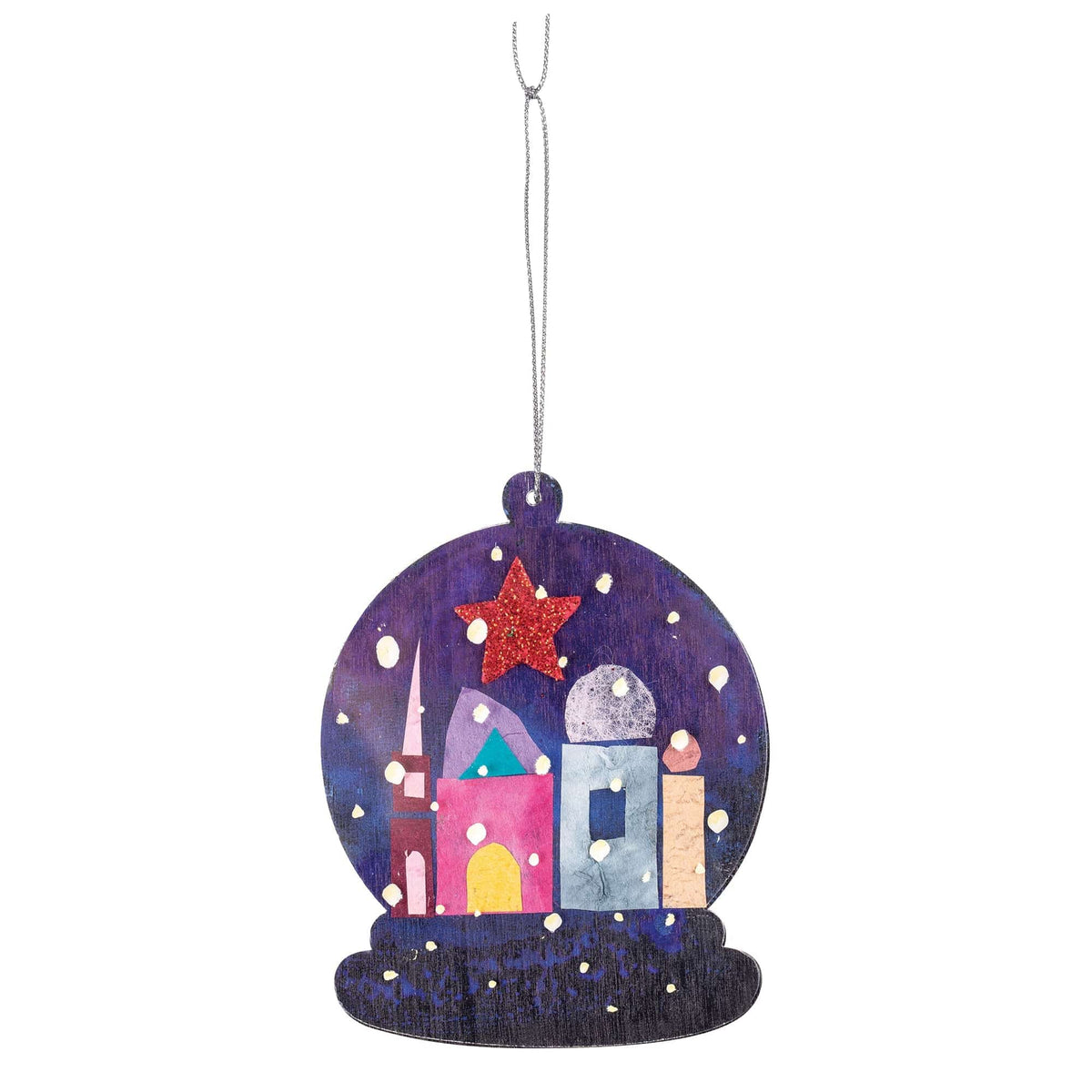 Zart Wooden Snow Globe Kit Pack of 20