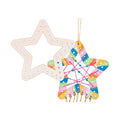 Zart Wooden Weaving Star Pack of 10