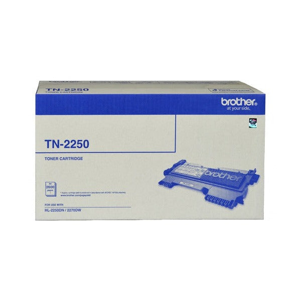 Brother TN2250 High Yield Toner Cartridge 2600 Pages Black