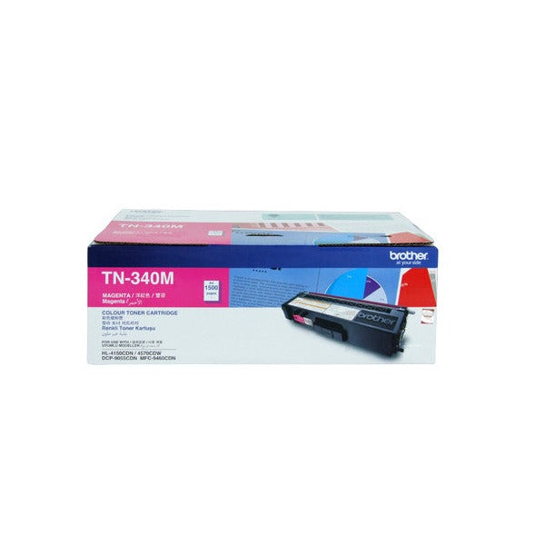 Brother TN340M Toner Cartridge 1500 Pages Magenta