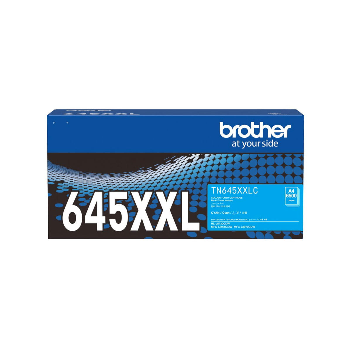 Brother TN645XXLC Super High Yield Toner Cartridge 6500 Pages Cyan