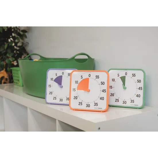 Time Timer Classroom Set of 3 Secondary Colours 19cm