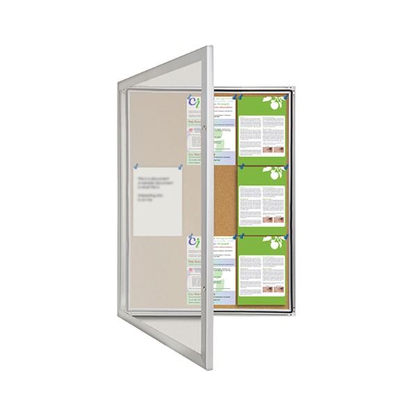 Visionchart TX6000 TX Notice Case Weather Resistant Cork Background (12-A4's) 1050 x 1080mm