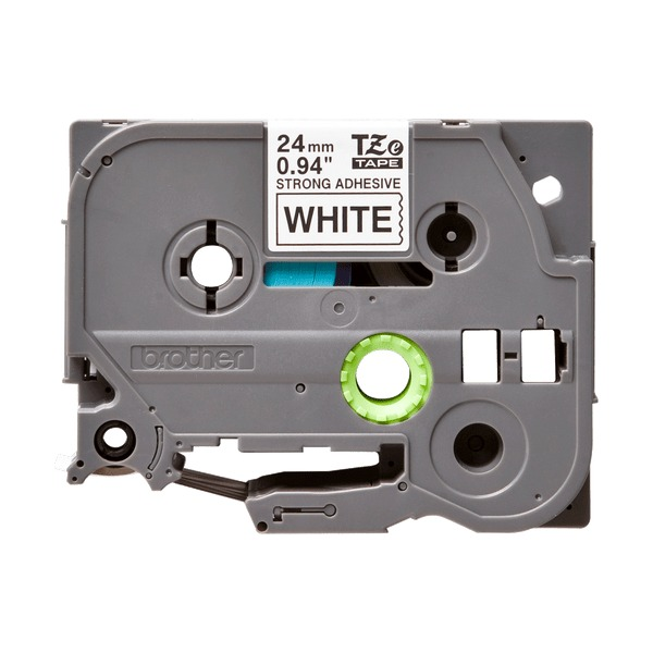 Brother TZe-S251 Strong Adhesive Label Tape 24mm Black on White