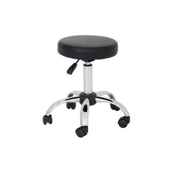 Ergerite Height Adjustable Stool with Castors and Padded Seat