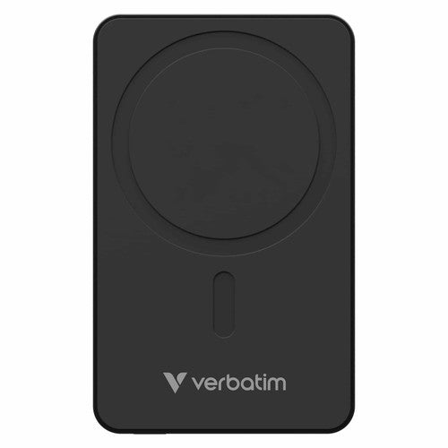 Verbatim Power Bank 10,000mAh Magnetic Wireless Charging Black