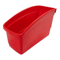 Visionchart Plastic Book Tub Red