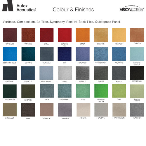 Visionchart Vista Lightweight Divider Static 1500 x 1190mm