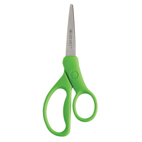 Westcott Student Anti-Microbial Scissors 152mm Assorted Colours Box of 12