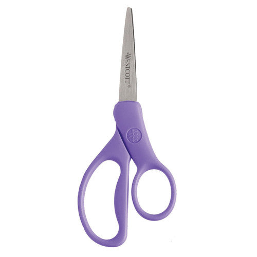 Westcott Student Anti-Microbial Scissors 152mm Assorted Colours Box of 12