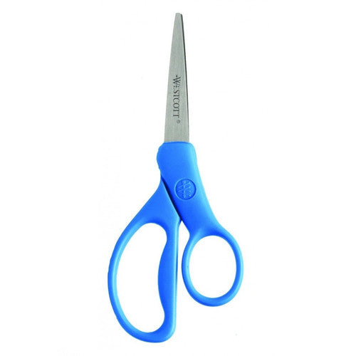Westcott Student Anti-Microbial Scissors 152mm Blue Bulk Pack of 30