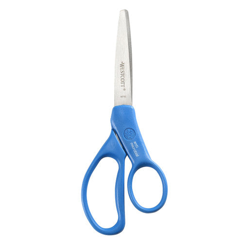 Westcott Student Anti-Microbial Scissors 178mm Assorted Colours Box of 12