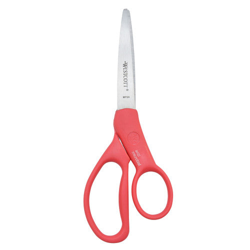 Westcott Student Anti-Microbial Scissors 178mm Assorted Colours Box of 12