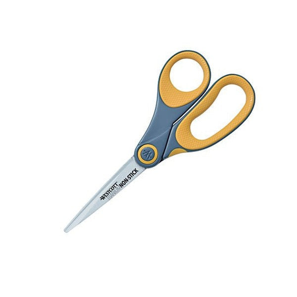 Westcott Titanium Bonded Non-Stick Scissors 203mm Straight Handle Box of 6