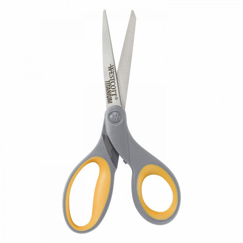 Westcott Titanium Bonded Scissors 203mm Straight Handle Box of 6