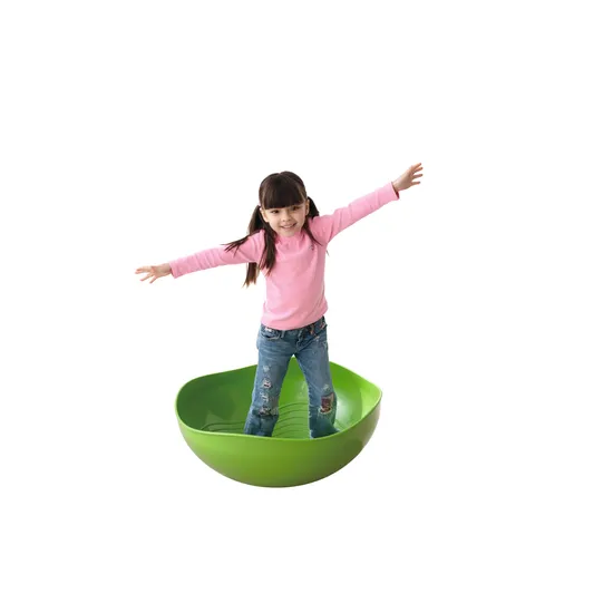 WePlay Rocking Bowl 72cm Diameter Clear or Green Ages 2 Plus