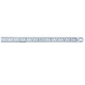 Linex Steel Ruler SL30 30cm Silver
